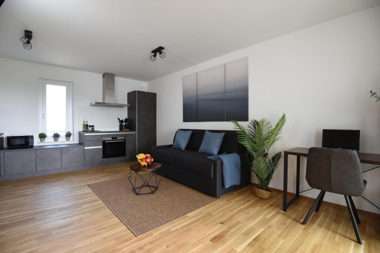 Inhomevision Neubau, Design, Balkon, Barrierefrei, Wlan Markgröningen Eksteriør billede