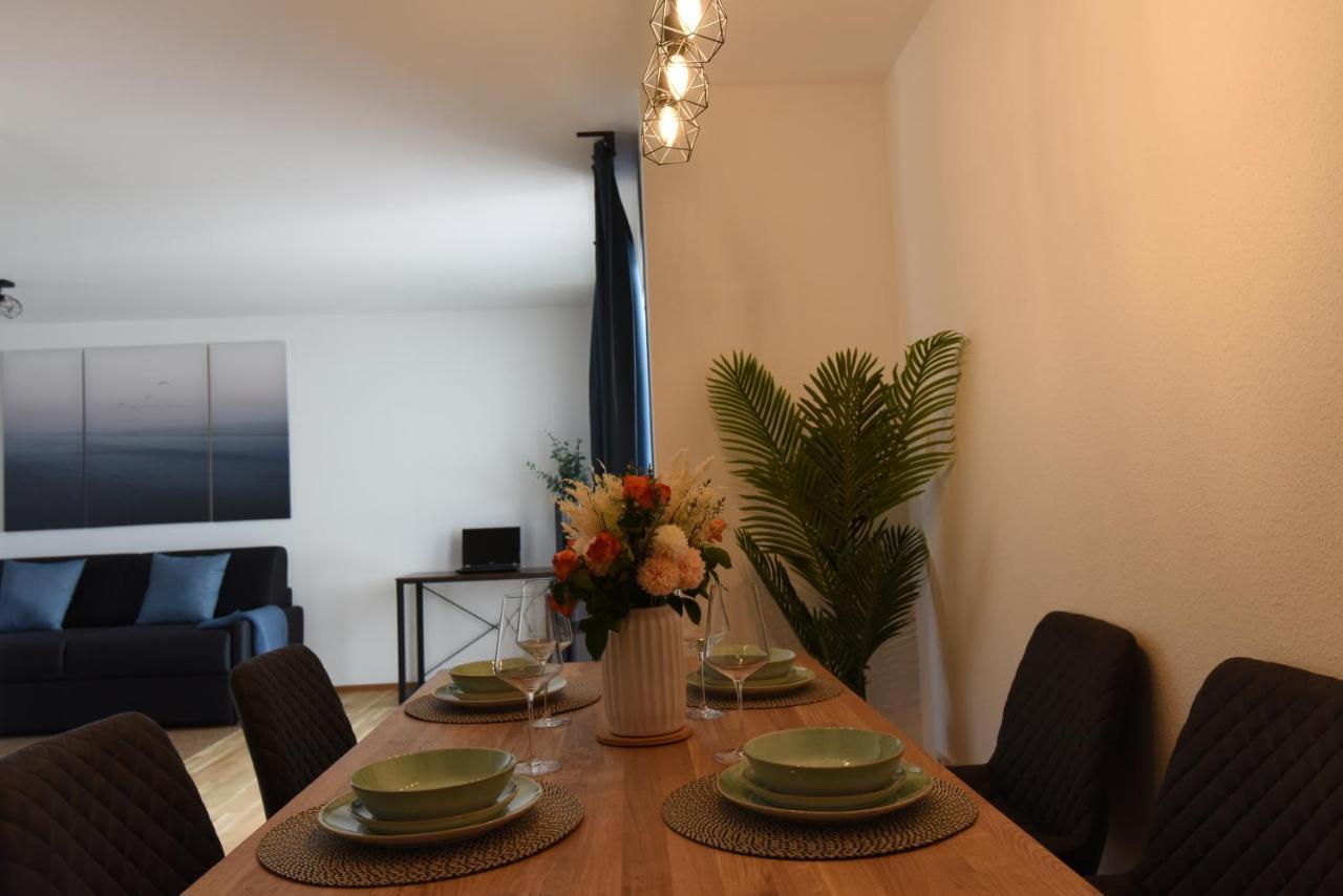 Inhomevision Neubau, Design, Balkon, Barrierefrei, Wlan Markgröningen Eksteriør billede